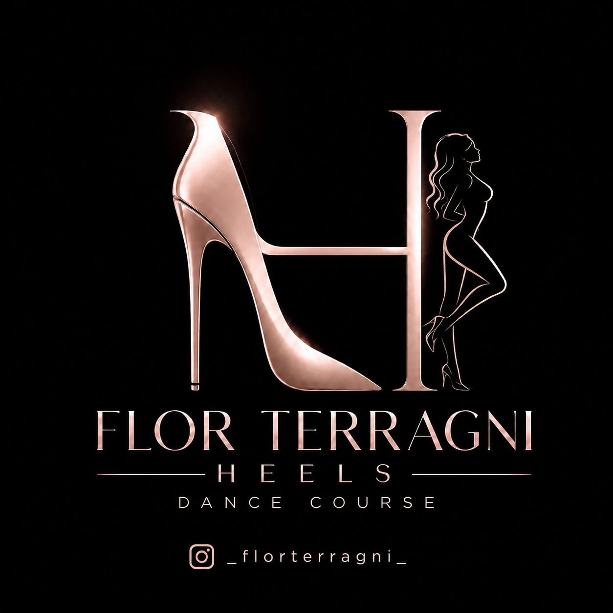 Logo de Flor Terragni Heels Dance Course